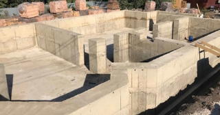 Фундамент с цокольным этажом под ключ заказать в Каспийске - фундамент цокольный этаж под ключ цена от 7234 руб за м2