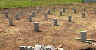 Фундамент на забивных жб сваях под ключ в Каспийске - фундамент из забивных железобетонных свай цена от 3152 руб/м2